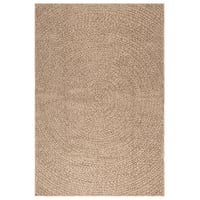 vidaXL ZIZUR Juta Hatású Szőnyeg 120x170 cm Beltéri Kültéri 3
