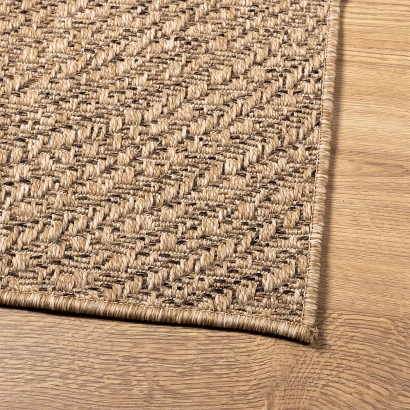 vidaXL ZIZUR Juta Hatású Szőnyeg 120x170 cm Beltéri Kültéri