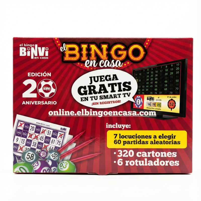 VIDEO BINVI BINGO Bingo edícia k 20. výročiu 320 krabíc