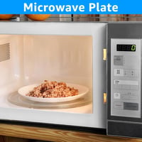 VIDETOL 25,5 cm Mikrohullámú Sütő Forgótányér Üveg Univerzális Tányér 7