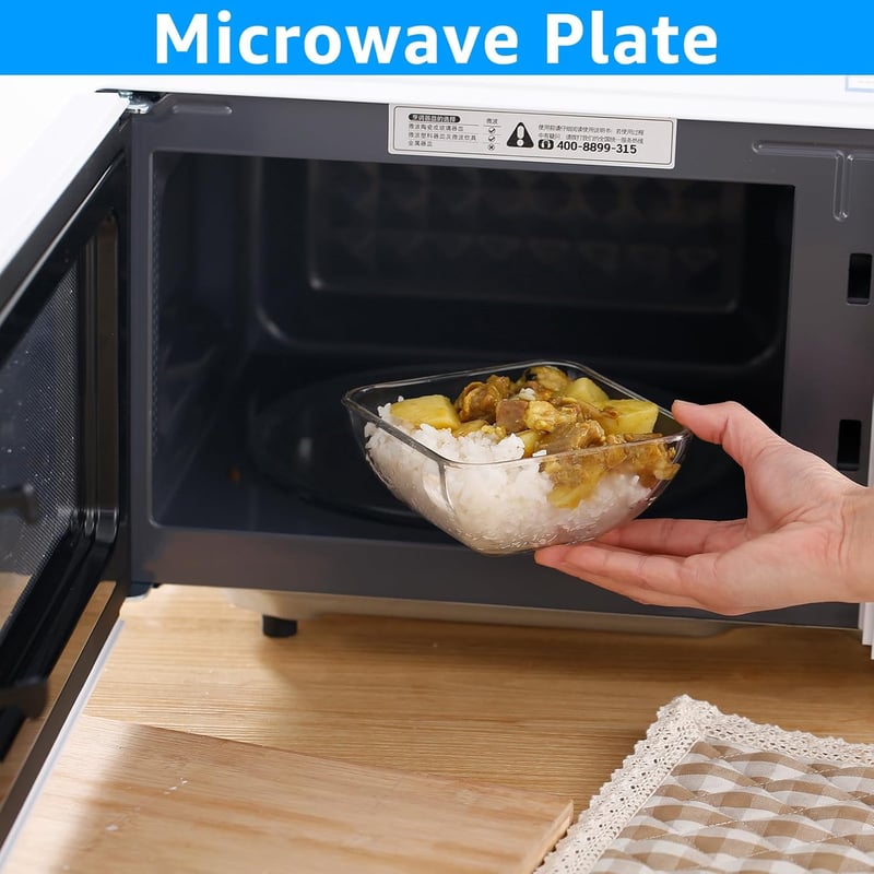 VIDETOL 25,5 cm Mikrohullámú Sütő Forgótányér Üveg Univerzális Tányér