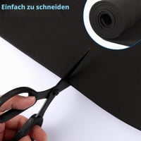 VIDETOL EVA pena, 2 kotúče, 33 x 150 cm, hrúbka 5 mm, čierna penová guma na kostýmy, remeselné výrobky a DIY projekty 4