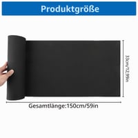 VIDETOL EVA pena, 2 kotúče, 33 x 150 cm, hrúbka 5 mm, čierna penová guma na kostýmy, remeselné výrobky a DIY projekty 2