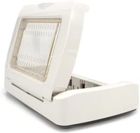 vidoelettronica Hydrobox 3/4 üléses fedél Matix/Living Light/Plana IP55 fehér/fekete 3