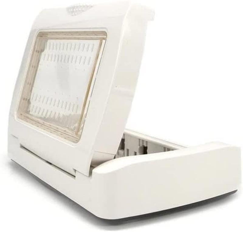 vidoelettronica Hydrobox 3/4 üléses fedél Matix/Living Light/Plana IP55 fehér/fekete