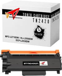 vidoelettronica TN2420 Kompatibilis Toner Patron Brother MFC-L2710DW L2750DW HL-L2350DW DCP-L2510D L2530DW Nyomtatókhoz Fekete 1