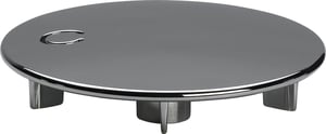 Viega Domoplex 6930.0 Krytka odtoku, chrómovaná, priemer 75 mm – pre odtokové súpravy Domoplex 52 mm, pre zvislé a vodorovné pripojenie