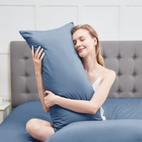 Vielit Obliečka na vankúš 40x60 cm, modrá, súprava 2 ks, mäkká obliečka z mikrovlákna, s certifikátom OEKO-TEX, hypoalergénna 3
