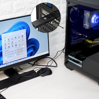 VIEVRE DisplayPort HDMI adapter 4K audióval - monitor, laptop, projektor, TV kompatibilis 6