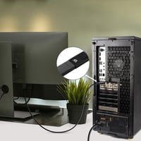 VIEVRE DisplayPort HDMI adapter 4K audióval - monitor, laptop, projektor, TV kompatibilis 5