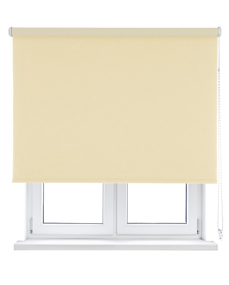 Zatemňovacia a tepelnoizolačná roleta VIEWTEX Easy Fix, slonovinová kosť, 45 x 190 cm, montáž bez vŕtania