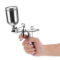 VIFER striekacia pištoľ s 0,5 mm tryskou, 125 ml mini striekacia pištoľ na precízne lakovanie 2