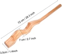 VIFERR Balett lábnyújtó fenyőfából gummiband-del, tánc és jóga gyakorlatokhoz 5