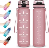 Športová fľaša na vodu Vikaster z Tritanu bez obsahu BPA so sitkom – 1 liter 1
