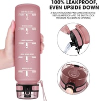 Športová fľaša na vodu Vikaster z Tritanu bez obsahu BPA so sitkom – 1 liter 4