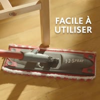 Vileda 1-2 Spray Starter Pack mop so čistiacim prostriedkom — Neobsahuje návlek z mikrovlákna (stav: pozri 2. obrázok) 7
