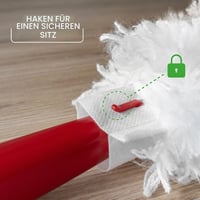 Vileda Flex & Catch štartovacia sada na prach s 15 vymeniteľnými utierkami a krátkou rúčkou, zachytí 3x viac prachu ako bežná prachovka 4