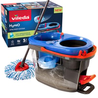 Vileda H2O Pro set za čišćenje s kantom, sustavom s dvije komore i funkcijom centrifugiranja — bez drške (stanje: vidi 2. sliku) 3