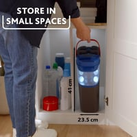 Vileda H2Pro padlótisztító mop szett vödörrel, higiénikus mikroszálas rendszer 5