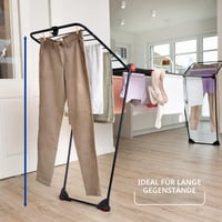 Vileda Infinity Flex Ultimate sušilo za rublje, crno, teleskopsko XXL — slomljena 1 tanja žica (stanje: vidi 2. sliku) 7