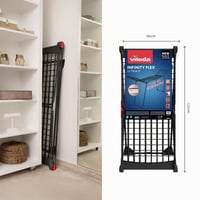 Vileda Infinity Flex Ultimate sušilo za rublje, crno, teleskopsko XXL — slomljena 1 tanja žica (stanje: vidi 2. sliku) 9