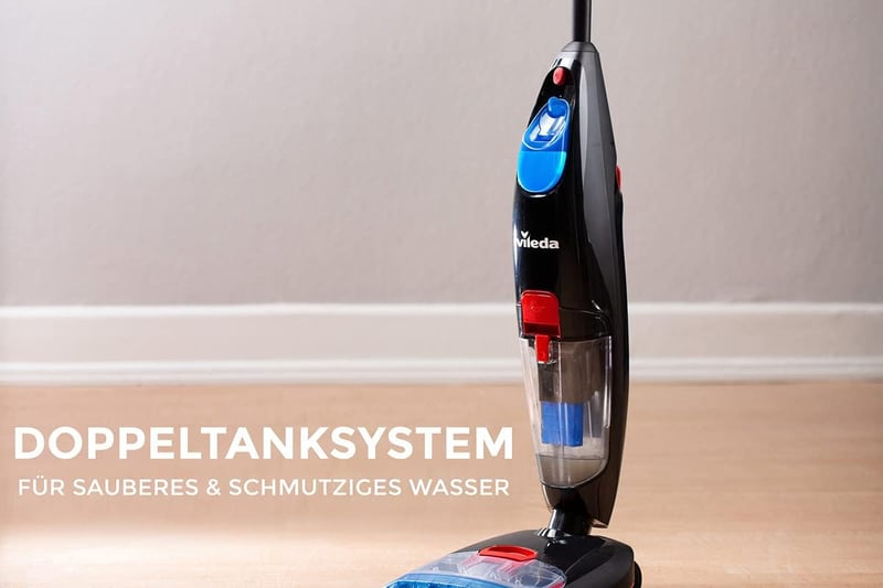 Vileda JetClean 3in1 porszívó és felmosó kemény padlóhoz, szárítás egy lépésben