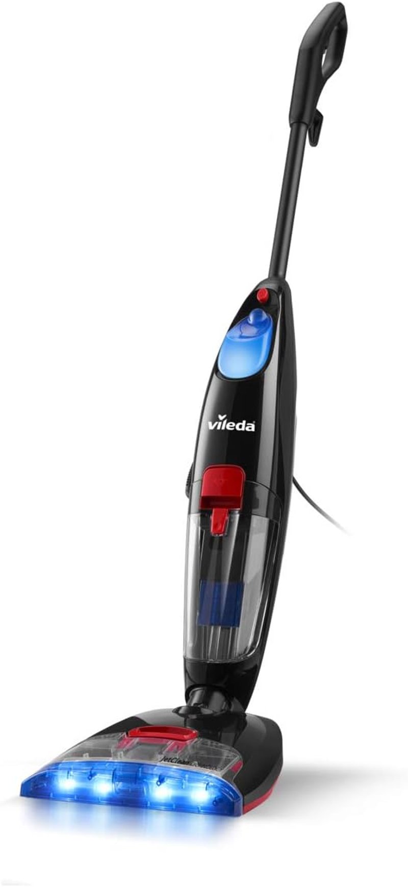 Vileda JetClean 3in1 porszívó és felmosó kemény padlóhoz, szárítás egy lépésben