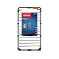 Vileda Mixer 3 Ultimate Tower sušilo za rublje Black Edition – 30 m površine za sušenje, sklopivo, okretni kotačići, držač za čarape, štedi prostor 4