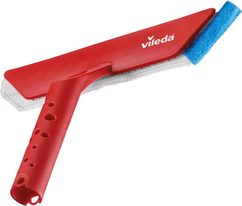 Vileda Professional 2in1 Ablaktisztító Gumival és Mikroszálas Borítással