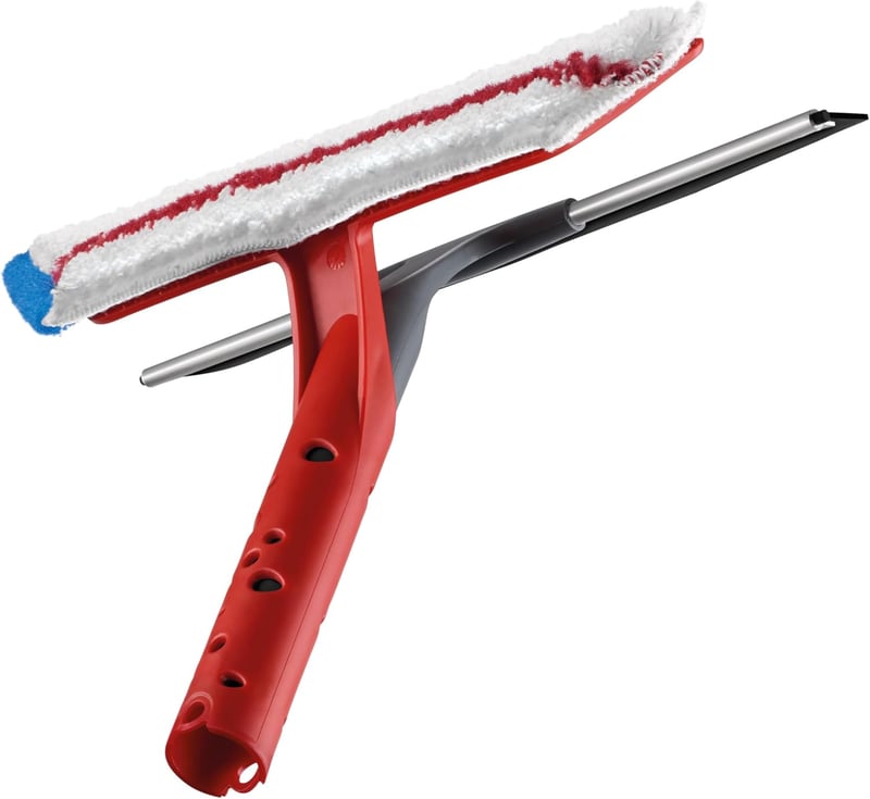 Vileda Professional 2in1 Ablaktisztító Gumival és Mikroszálas Borítással