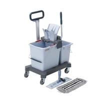 Dvojitý upratovací vozík Vileda Professional UltraSpeed Pro Twin – mikrovláknový mop nie je súčasťou balenia (stav: pozri 2. obrázok) 3