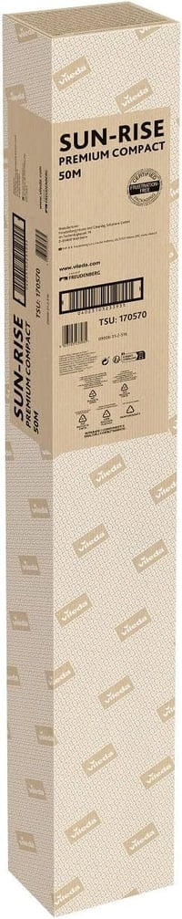 Uscător de rufe exterior Vileda Sun-Rise Premium, lungime de uscare 50 m, aluminiu rezistent la intemperii, înălțime reglabilă 1,67-1,82 m, sistem de fixare patentat 9
