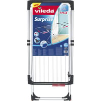 Sušiak na bielizeň Vileda Surprise, oceľ a hliník, biela, 62 x 12,5 x 133 cm 3