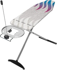 Vileda Total Reflect Plus XXL daska za glačanje 130x44 cm, podesiva visina 74-97 cm, s titanijskim premazom, sklopiva, TÜV certifikat, za parna glačala 2