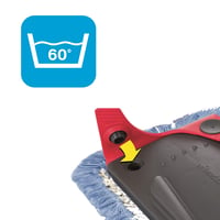 Súprava na vytieranie podláh Vileda UltraMax s vedrom, mop z mikrovlákna a bavlny, kompletný set na čistenie podláh 7