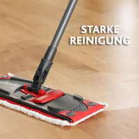 Set mop Vileda Ultramax 2in1 cu rezervă din microfibră și rezervă pentru gresie Tiles Care, cu mâner și găleată PowerPress, pachet Comfort 8