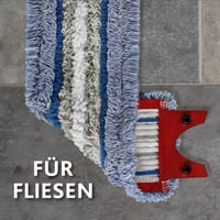 Set mop Vileda Ultramax 2in1 cu rezervă din microfibră și rezervă pentru gresie Tiles Care, cu mâner și găleată PowerPress, pachet Comfort 7