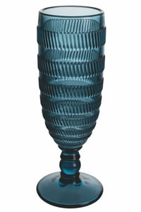 Súprava 6 pohárov na šampanské Villa d'Este Home Tivoli, 160 ml, farebné geometrické sklo 6