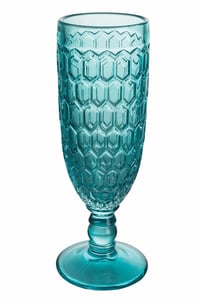 Súprava 6 pohárov na šampanské Villa d'Este Home Tivoli, 160 ml, farebné geometrické sklo 4