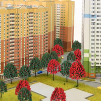VILLCASE Modellépítő Fák 3-16 cm - Élethű Miniatűr Műfák Terepasztalhoz, Vasútmodellhez, Makett Készítéshez, Vegyes Erdő Tájkép Kialakításáh 2