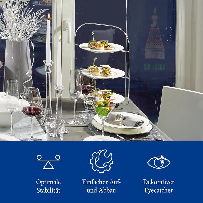 Villeroy & Boch Anmut rozsdamentes acél állvány