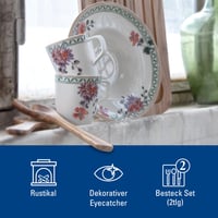 Villeroy & Boch Artesano 2-dielna súprava šalátového náčinia, hnedé agátové drevo, sada varešky a vidličky 4