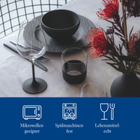 Set 6 farfurii pentru pizza Villeroy & Boch Manufacture Rock, Gri 2