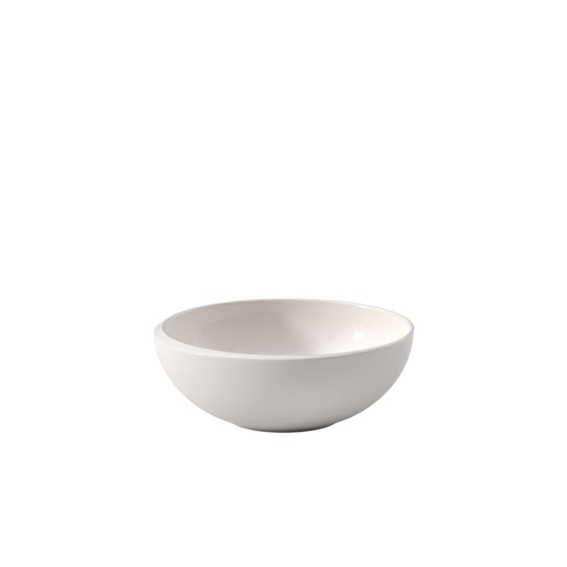 Villeroy & Boch NewMoon okrúhla miska 18,5 cm, biela, prémiový porcelán, miska na polievku, šalátová misa, vhodná do umývačky riadu