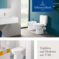 Capac WC Villeroy & Boch O.novo cu închidere lentă, oval, alb alpin, suprafață lucioasă, duroplast incasabil, detașabil 8