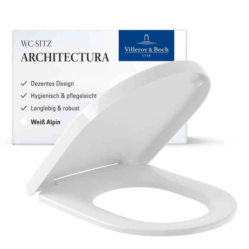 Villeroy & Boch Omnia Architectura 98M9D1 WC daska - Alpin bijela