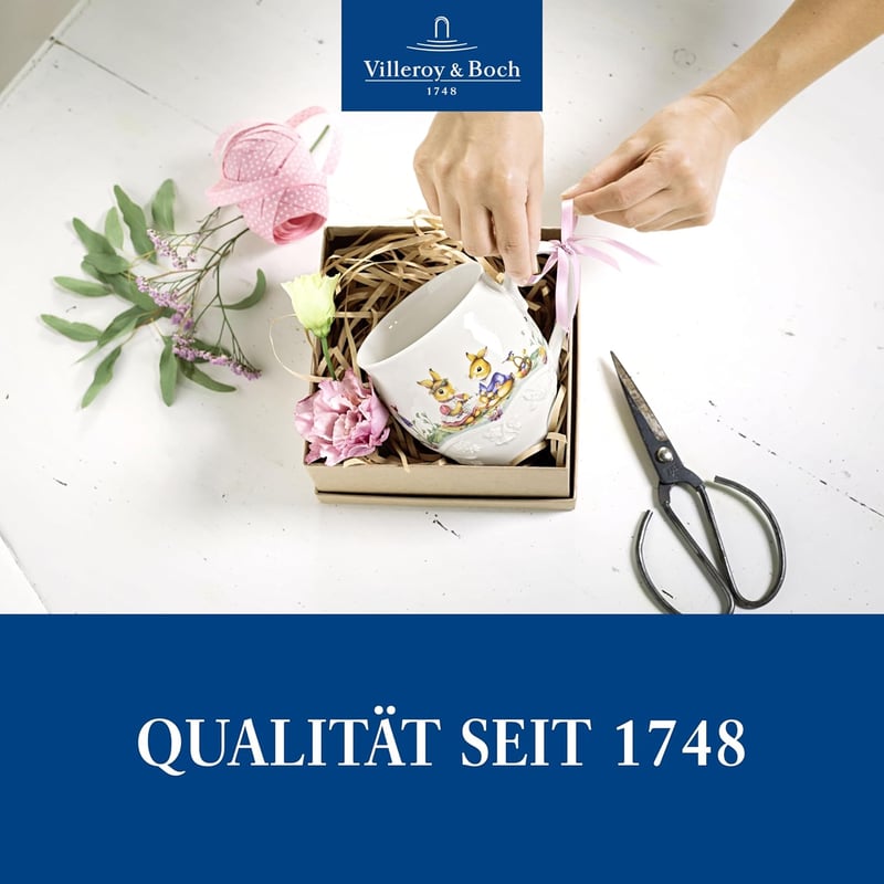 Villeroy & Boch Spring Fantasy 530ml porcelán bögre nyúl mintával