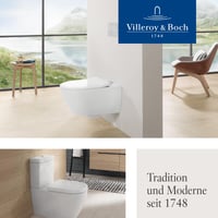 Villeroy & Boch Subway 2.0 SlimSeat WC daska, sjajno bijela, sa sustavom za sporo spuštanje, odvojiva, ultra tanka, otporna na lomove Duroplast, D-oblik, originalna 10