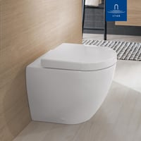 Villeroy & Boch Subway 2.0 WC daska 9M68Q101 s Quick Release spuštajućim šarkama, bijela, kromirana 6