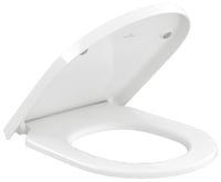 Capac WC Villeroy & Boch Subway 3.0, formă D – Alb alpin, finisaj lucios 4